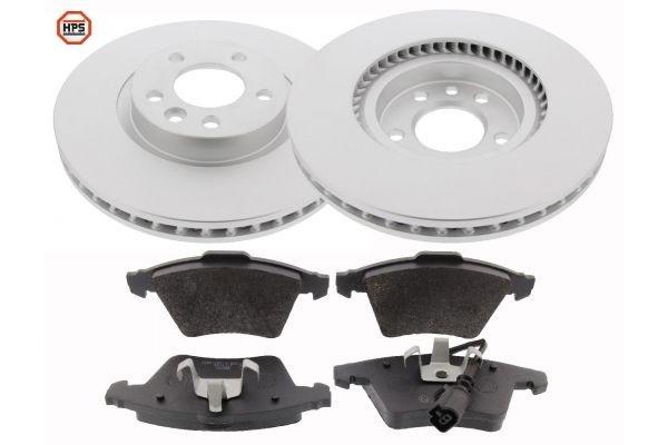 Bremsscheiben-Satz mit Carbon Bremsbelägen - vorne (47777HPS), VW Bus T5